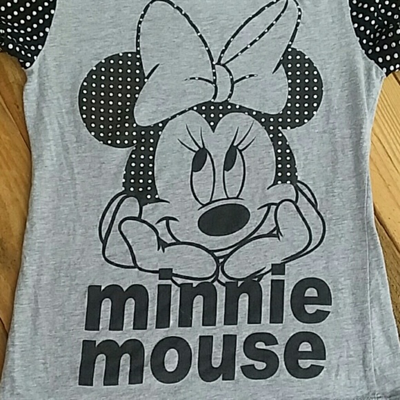 Girls 10/12 Official Disney Minnie Mouse Top - Picture 1 of 4